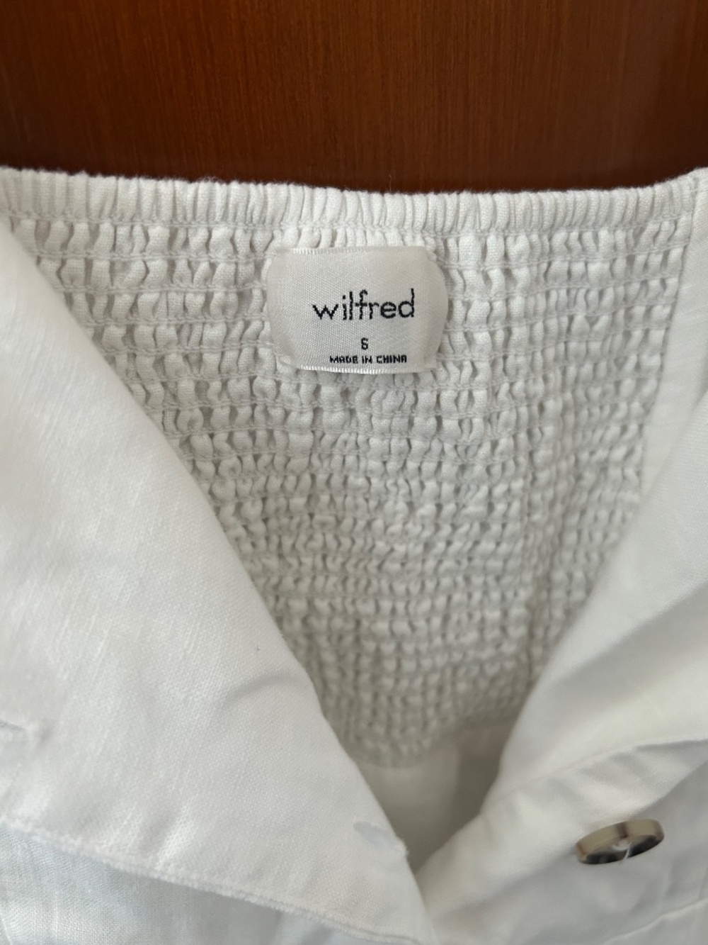 Aritzia Wilfred 100% Linen Midi Dress Size 6 | Fully Lined | Coastal & Parisian - Picture 5 of 7